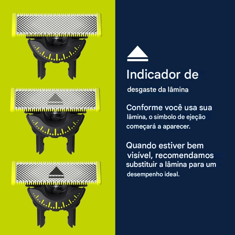 Aparador de pelos USB-A OneBlade 360° - Philips