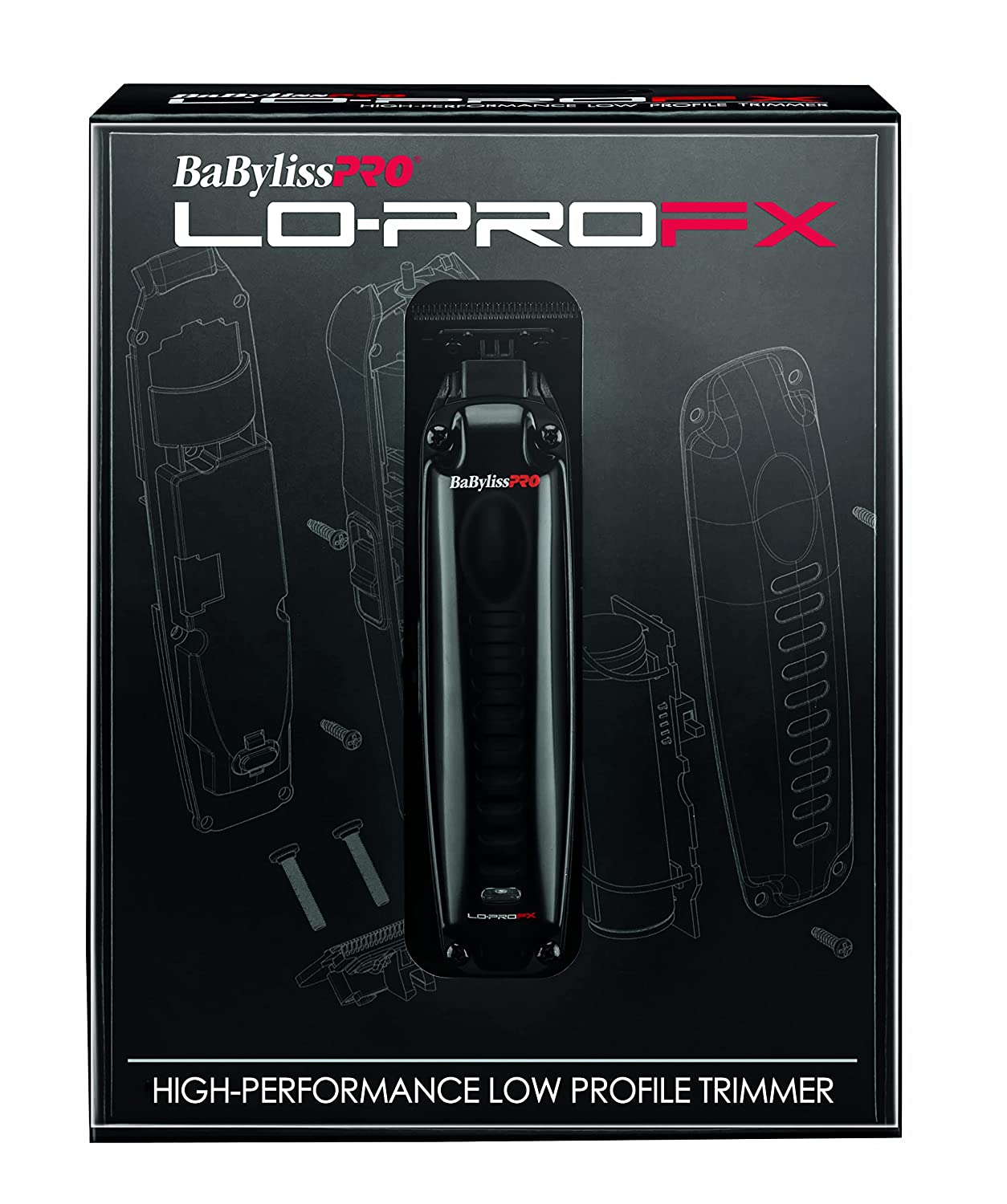 Máquina Babyliss Lo-Pro Fx De Acabamento Bivolt