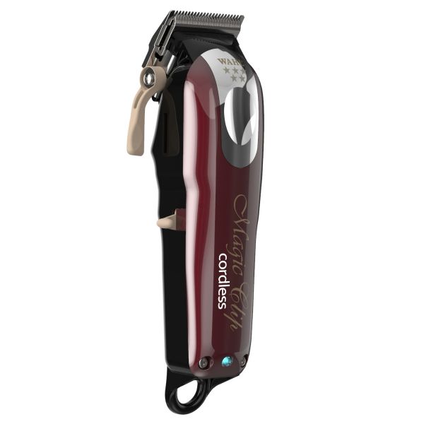 WAHL MÁQUINA DE CORTE MAGIC CLIP CORDLESS BIVOLT SEM FIO PENTES PREMIUM