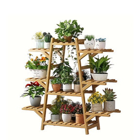 Suporte de flores para varanda, armazenamento interno, suculentas, trepadeiras, suporte para plantas, suporte para plantadores, suporte moderno para sala de estar, suporte de piso de vários níveis