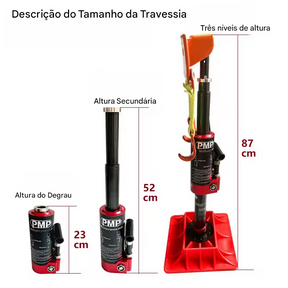 Macaco HI LIFT 3 Toneladas 4X4 off Road 37 Polegadas (Eleva entre 230 e 930mm)