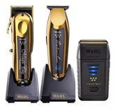 Detailer Gold + Magic Clip Gold Cordless + Vanish Gold Wahl