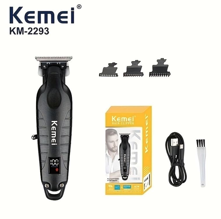 Máquina de Acabamento Kemei 2293 Digital Bivolt